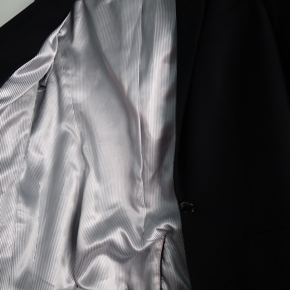 Calvin Klein Navy Button Blazer - Picture 12 of 16